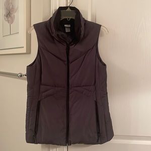 Charcoal gray vest